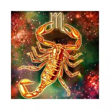 Алмазная картина Полный круг Мозаика Мультфильм 5D DIY Кристалл Картина Созвездие Искусство Гостиная Спальня Украшение 30*30CM белый