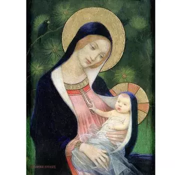 Алмазная картина Полный круглый дрель 5D DIY Даймонд Вышивка Горный хрусталь Крест Стежок Декор 20X30CM