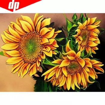 Алмазная картина Полный круглый Прибытие Алмазная мозаика Полный дисплей Алмазная вышивка 20X30CM