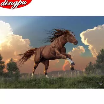 Алмазная картина Полный квадратный/круглый ромбовидный узор Вышивка крестом 5D Горный хрусталь Картина Full Round 20X30CM