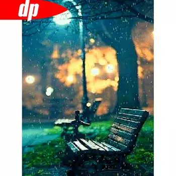 Алмазная картина, полный макет, Новое поступление, Алмазная вышивка, круглое уличное украшение дома, алмазное искусство 20X30CM