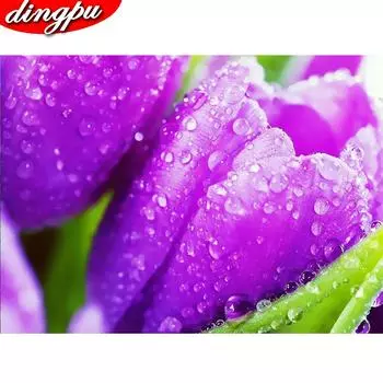 Алмазная картина, птица, животное, цветок, набор для вышивки крестом, ремесло, полная круглая дрель, мозаика, вышивка бисером, картина, хобби 20X30CM