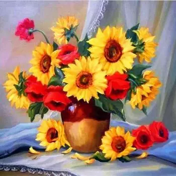 Алмазная картина с цветком, алмазная живопись 5D, новые поступления, набор для вышивки крестом, алмазная живопись, полная дрель 20*20cm