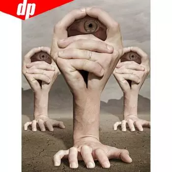 Алмазная картина с круглыми камнями ручная 5D алмазная мозаика полная живописная алмазная вышивка 20X30