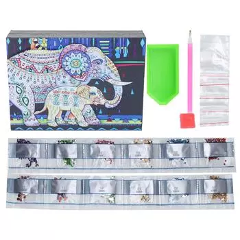 Алмазная картина шкатулка для украшений 5D DIY контейнер для хранения вышивки наборы для домашнего декора