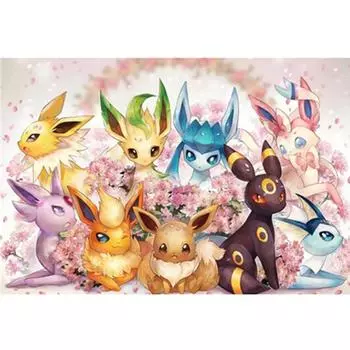 Алмазная картина со стразами DIY Алмазная картина Мультяшные животные Домашний декор 3D Вышивка крестом 20X30CM