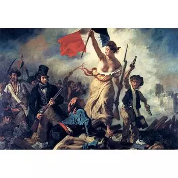 Алмазная картина Свобода, ведущая к людям, 5D DIY Алмазная мозаика, полная круглая алмазная вышивка 20X30CM