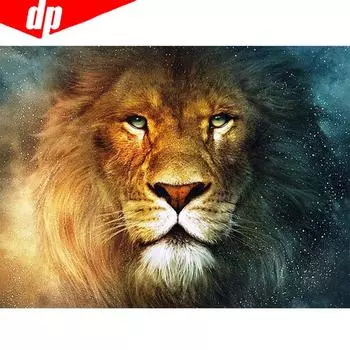 Алмазная картина Тигр горный хрусталь Мозаика Алмазная вышивка Крестом Смола Домашний декор 20X30CM