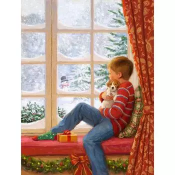 Алмазная картина Волк 5D DIY Полная площадь Алмазная вышивка Крестом Снежное украшение стены Full Round 20X30CM