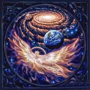 Алмазная картина Вселенная Звездное небо Вышивка крестиком Алмазная вышивка Алмазная мозаика Картина ручной работы 30x30CM