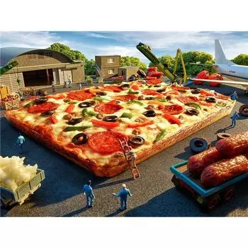 Алмазная картина, вышивка крестиком, полная дрель, Алмазная вышивка, Новое поступление, мозаика со стразами, художественное украшение дома Full Round 20x25CM