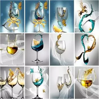 Алмазная картина, вышивка крестиком, полная дрель, Алмазная вышивка, горный хрусталь, мозаика, подарок, домашний декор, подарок Full Round 20x25CM