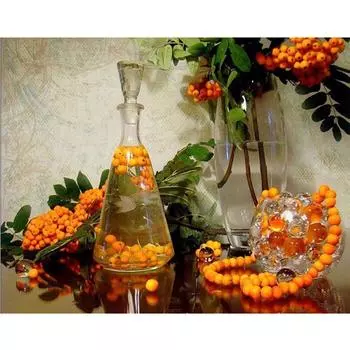 Алмазная картина, вышивка крестом, фруктовая бутылка, полная страз, Алмазная вышивка 20X30CM