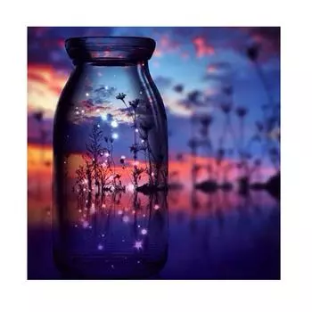 Алмазная картина, вышивка крестом, пейзаж, Алмазная мозаика, украшение для дома, круглый 30X30cm