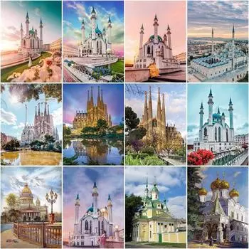 Алмазная картина, вышивка крестом, ремесло, полная дрель, Алмазная вышивка, полный комплект, мозаика со стразами, подарок, домашний декор, набор для рукоделия Full Round 20x25CM