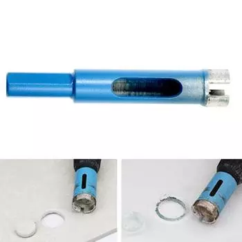 Алмазная кольцевая пила 12-20 мм, острый край, гладкая резка, многоцелевой алмазный полый сердечник с прорезями 14mm