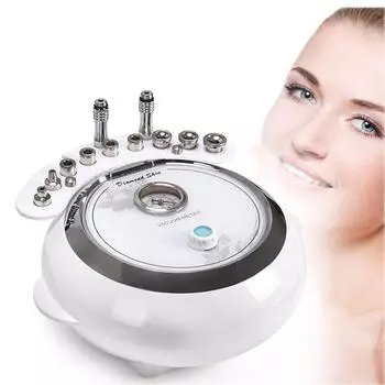 Алмазная микродермабразия, косметическая машина, вакуумный всасывающий инструмент, распылитель воды для увлажнения лица, отшелушивающие устройства для пилинга кожи