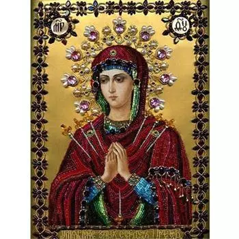 Алмазная мозаика 5D DIY Алмазная картина Вышивка крестиком Религиозная икона Алмазная вышивка 20X30CM