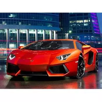 Алмазная мозаика автомобиль 5D алмазная живопись вышивка крестиком Алмазная вышивка картина стразами ручной работы 20X30CM