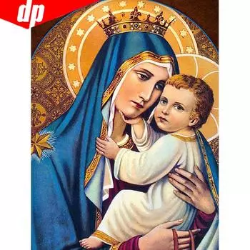Алмазная мозаика Леди Алмазная картина Полный круглый приезд Детская Алмазная вышивка Картина 20X30