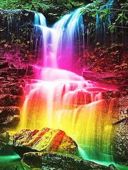 Алмазная мозаика Пейзаж 5D Алмазная картина Полная дрель Вышивка крестиком Алмазная живопись Полная дрель 15*20cm