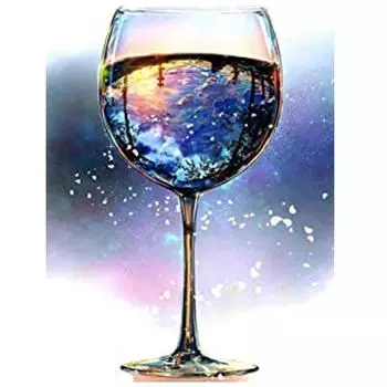 Алмазная мозаика Пейзаж Алмазная картина Набор вышивки крестом Алмазные точки Картина Мозаика 15*20cm