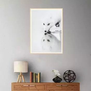 Алмазная мозаика, полный комплект, девятихвостая лиса, круглый животный узор, стразы 5d, сделай сам, алмазная живопись, настенные наклейки, домашний декор Full Round 20x30CM