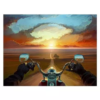 Алмазная мозаика Путь к дому Алмазная картина Набор для вышивки крестом Алмазная вышивка 20X30CM