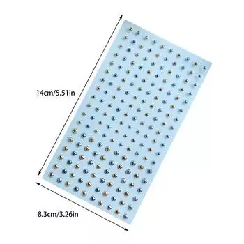 Алмазная наклейка на нос, самоклеящаяся, не прокалывающая глаз, ухо, лицо, тело, украшения для женщин, наклейка