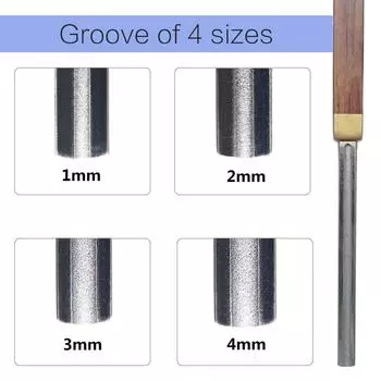 Алмазная напильник для ладов гитары Напильник для ладов гитары Очень узкий Узкий Средний Широкий 4 края с коричневый