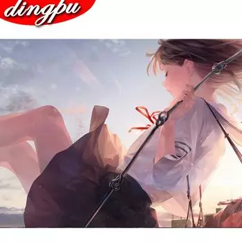 Алмазная картина, вышивка крестом, узор для вышивки гепарда, горный хрусталь, алмазная мозаика, украшение для дома ручной работы 20X30CM