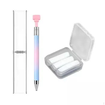 Алмазная ручка для рисования Инструменты для создания художественных работ Многофункциональные самодельные стразы Blue Pink