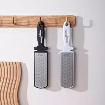 Алмазная точилка для ножей, бытовая точилка для кухонных ножей, 400 ячеек, двухсторонняя многофункциональная точилка для ножей M