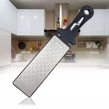 Алмазная точилка с зернистостью 400/100#, двухсторонняя заточка точильного камня