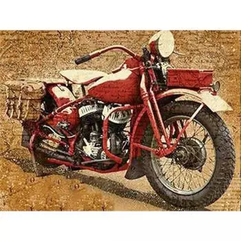 Алмазная вышивка 5D DIY Алмазная картина Классические автомобили Мозаика Картина Украшение дома 20X30CM