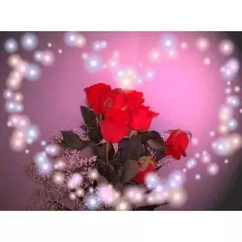 Алмазная вышивка 5D DIY Алмазная картина розы Сердца любовь Алмазная мозаика Вышивка крестом Кристалл Декор Подарок 20X30CM