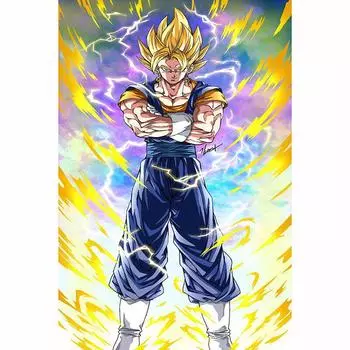 Алмазная вышивка Алмазная картина Алмазная мозаика Мультфильм Аниме Картина Стразы Украшение дома 20X30CM