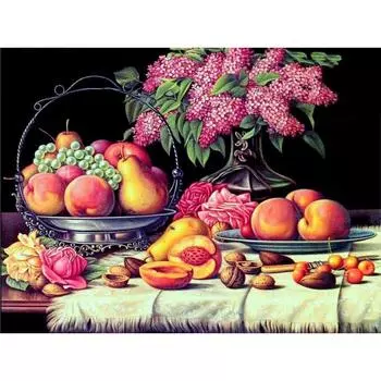 Алмазная вышивка Алмазная картина Хрустальная мозаика Картина из горного хрусталя Фрукты Кухня Домашний декор 20X30CM