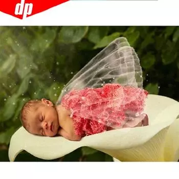 Алмазная вышивка Baby And Flower Полный круглый мозаичный портрет 20X30CM