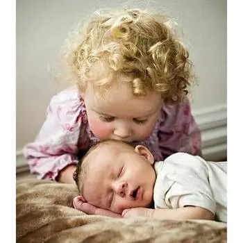 Алмазная вышивка Baby Lover Diy Алмазная картина со стразами, квадратная дрель, смоляные наклейки на стену для детской комнаты 20X30CM