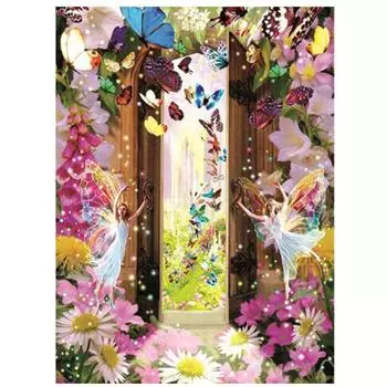 Алмазная вышивка Cartoom Эльф Фэнтези Искусство Алмазная картина Вышивка крестом 20X30CM