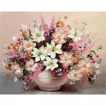 алмазная вышивка цветок вышивка крестиком цветы алмазная вышивка 20X30CM