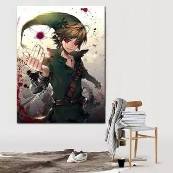 Алмазная вышивка Дисплей Полная дрель Алмазная картина Легенда о Zelda 5d Diy Круглая хрустальная картина 20X30CM