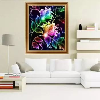 Алмазная вышивка DIY 5D Алмазные точки Ручная работа Полный дрель Вышивка крестом Ремесла Стежок Стразы Подарок tweezers