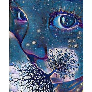 Алмазная вышивка Earth s Baby 5D Алмазная картина Мозаика Картина ручной работы со стразами Домашний декор 20X30CM