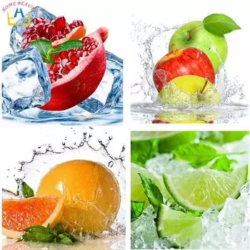 Алмазная вышивка фруктов 5d diy картина стразами вышивка крестиком Алмазная мозаика картина кухонный декор 15*15 cm