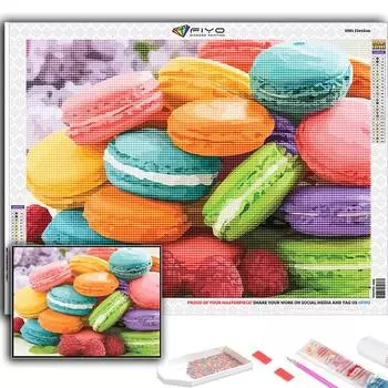 Алмазная вышивка фрукты и макароны 5D DIY Алмазная картина вышивка крестом горный хрусталь Full Round 20X30CM