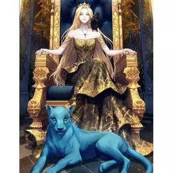 Алмазная вышивка Хэллоуин 5D DIY Алмазная картина Пейзажная краска с бриллиантами Лес Полная круглая дрель 20X30CM