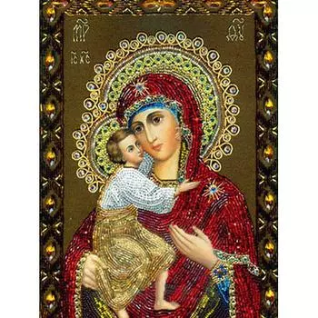 Алмазная вышивка HUACAN, религиозные стразы, картины, алмазная живопись, полная квадратная дрель 20*30 cm