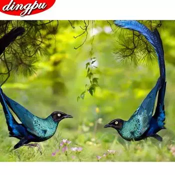 Алмазная вышивка Ёжик 5D DIY Алмазная картина Животное Вышивка крестом Полная сверловка Картина 20X30CM